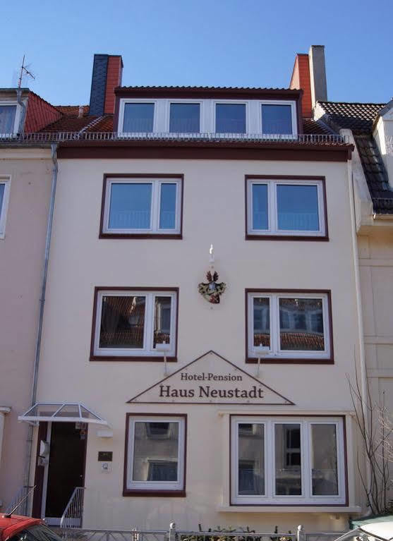 Hotel-Pension Haus Neustadt Brema Exterior foto